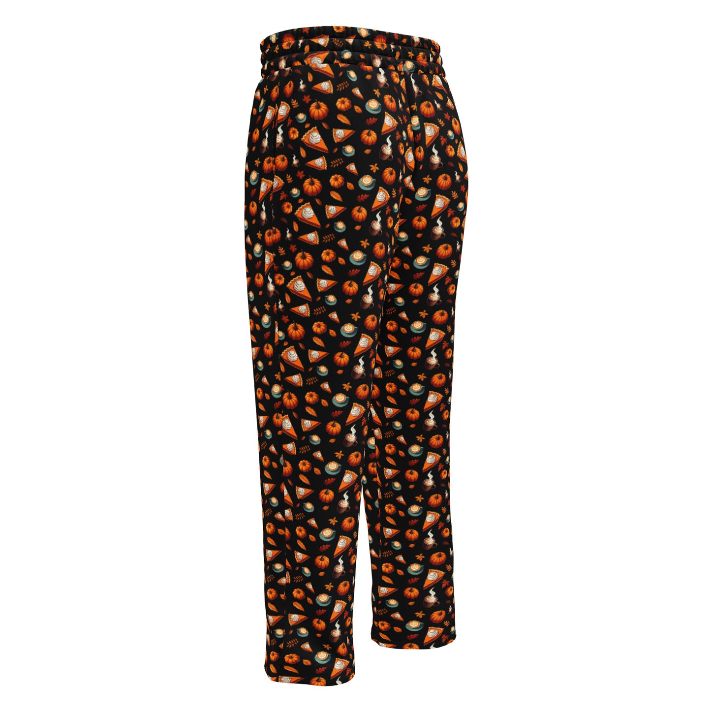 Fall Pattern Wide-leg joggers