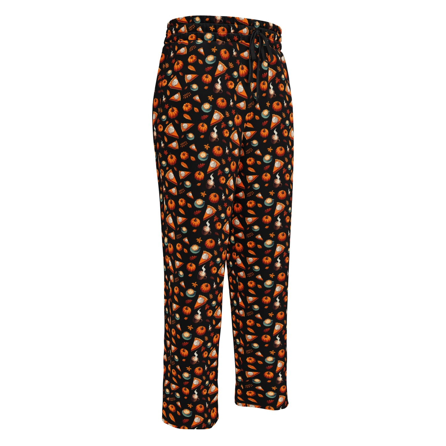 Fall Pattern Wide-leg joggers