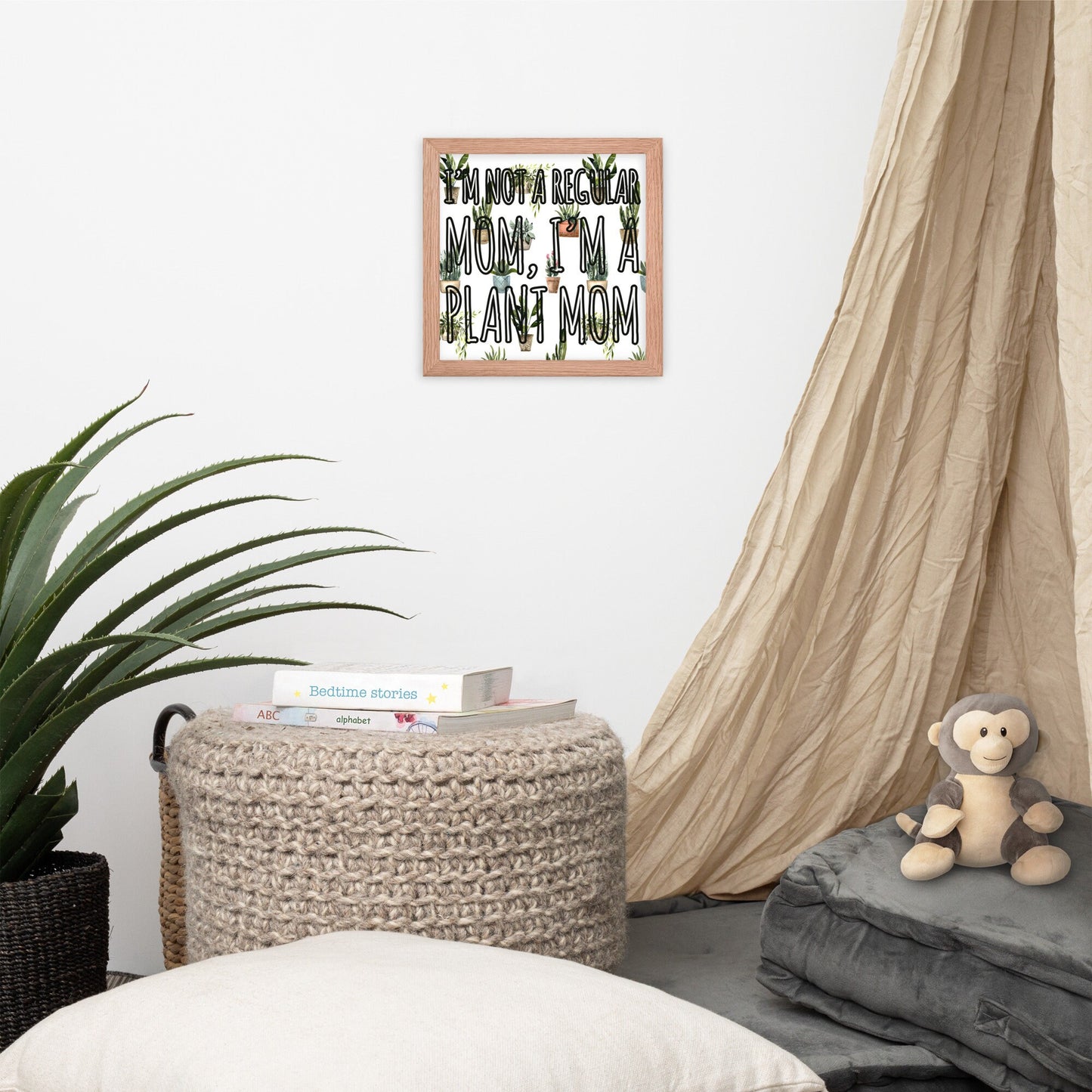 Plant Mom Framed poster