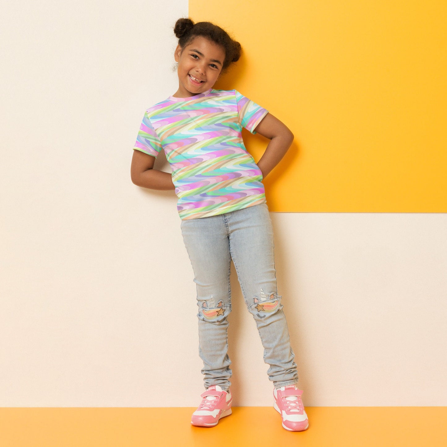 Easter Waves Kids crew neck t-shirt