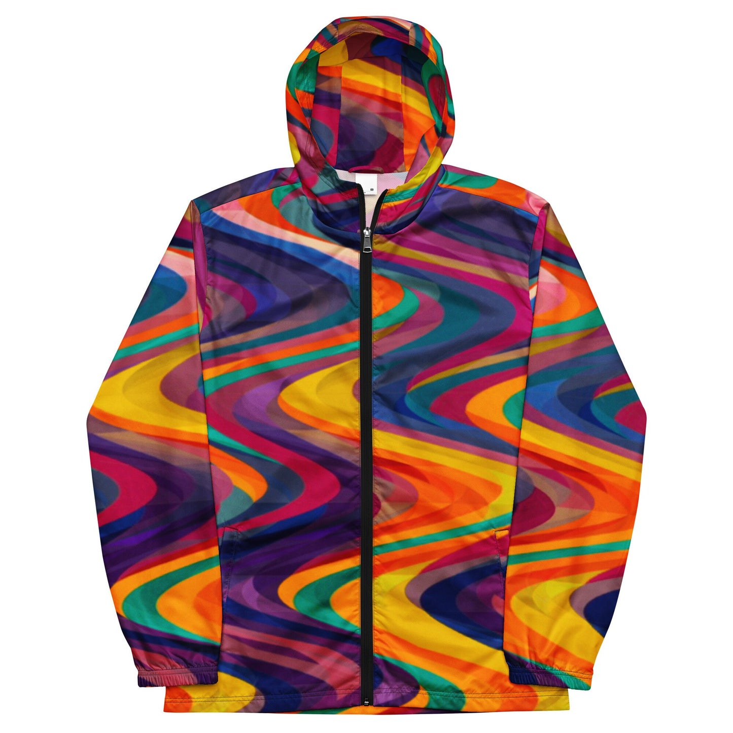 Party Streamer Waves Men’s windbreaker