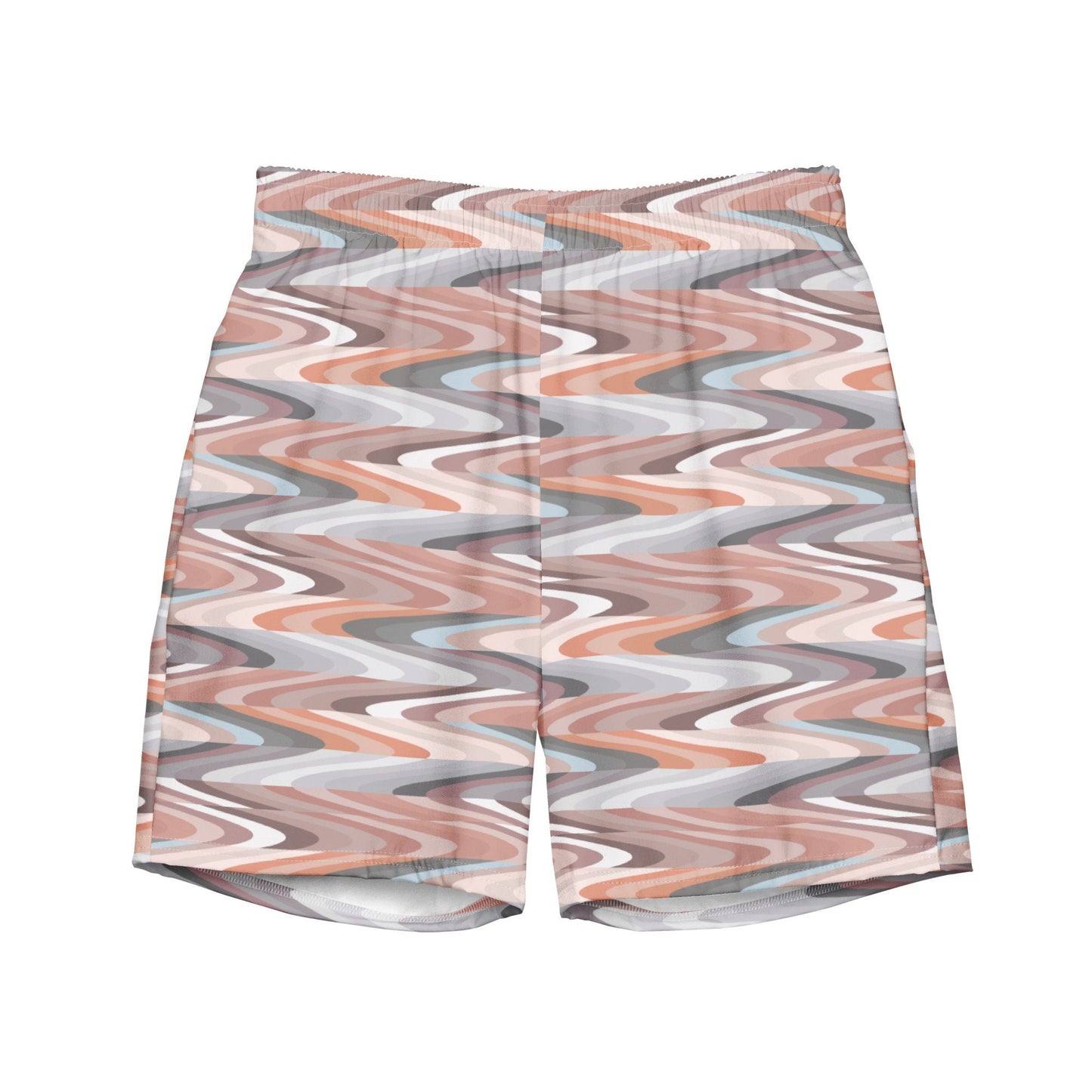 Pebble Waves Men's swim trunks