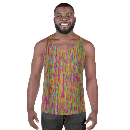 Wood Waves Unisex Tank Top