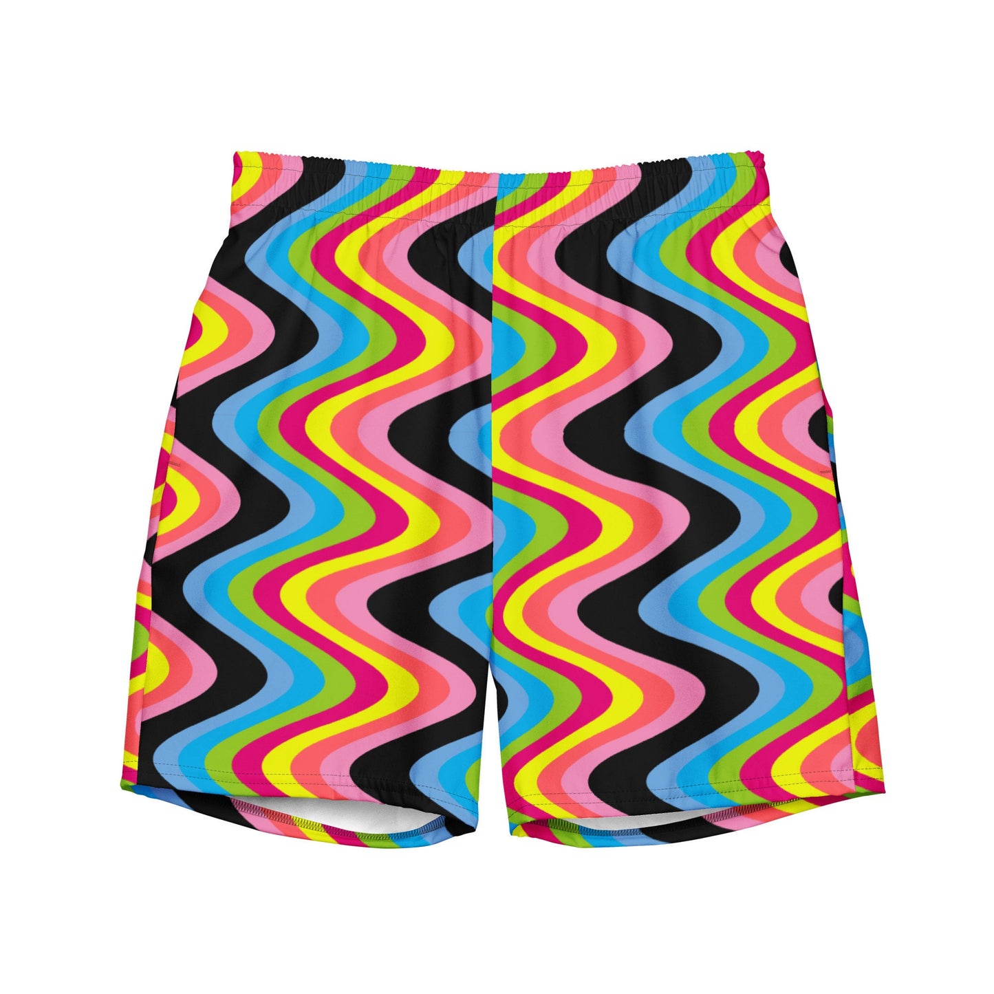 Queer Pride Flag Men's swim trunks