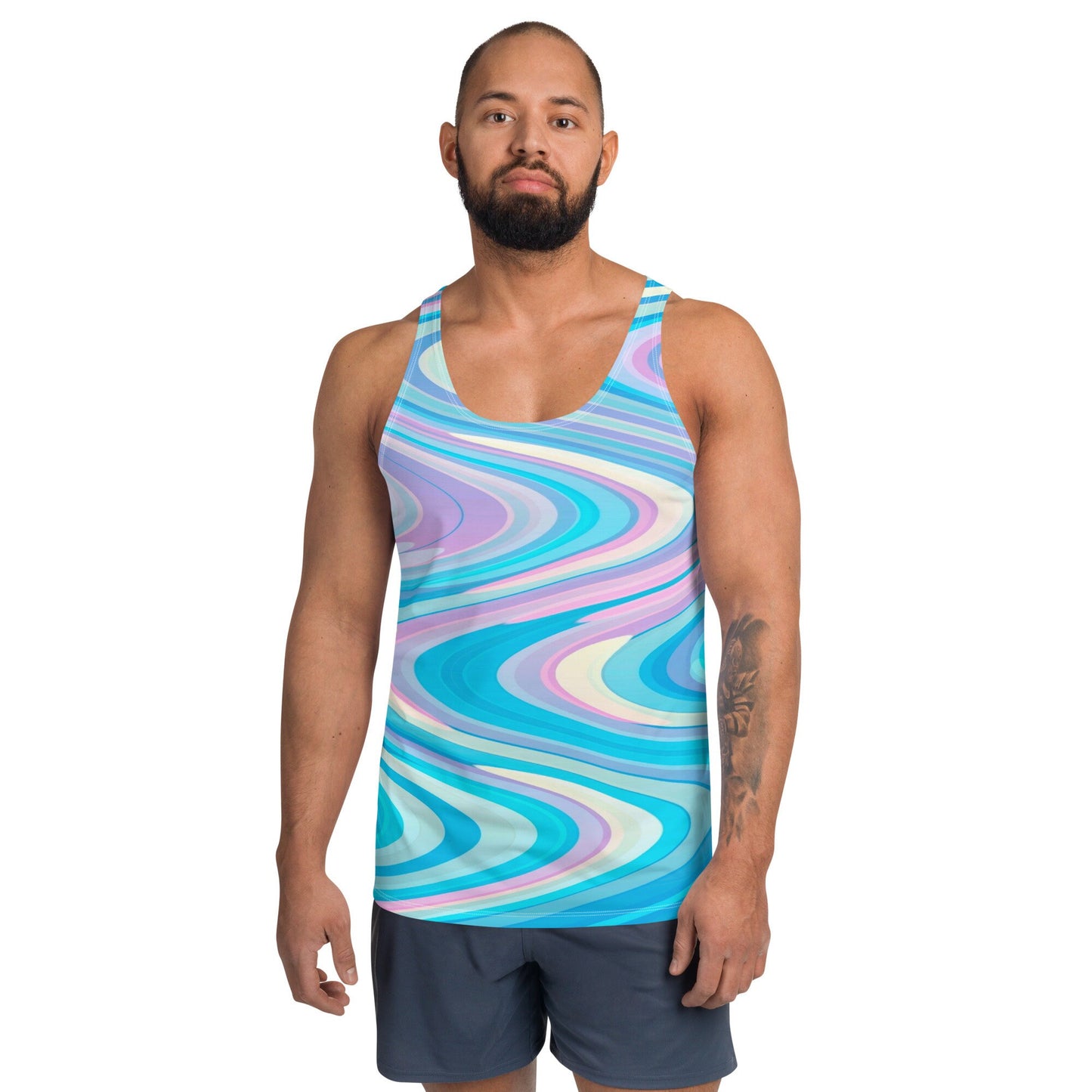 Lake Water Waves Unisex Tank Top