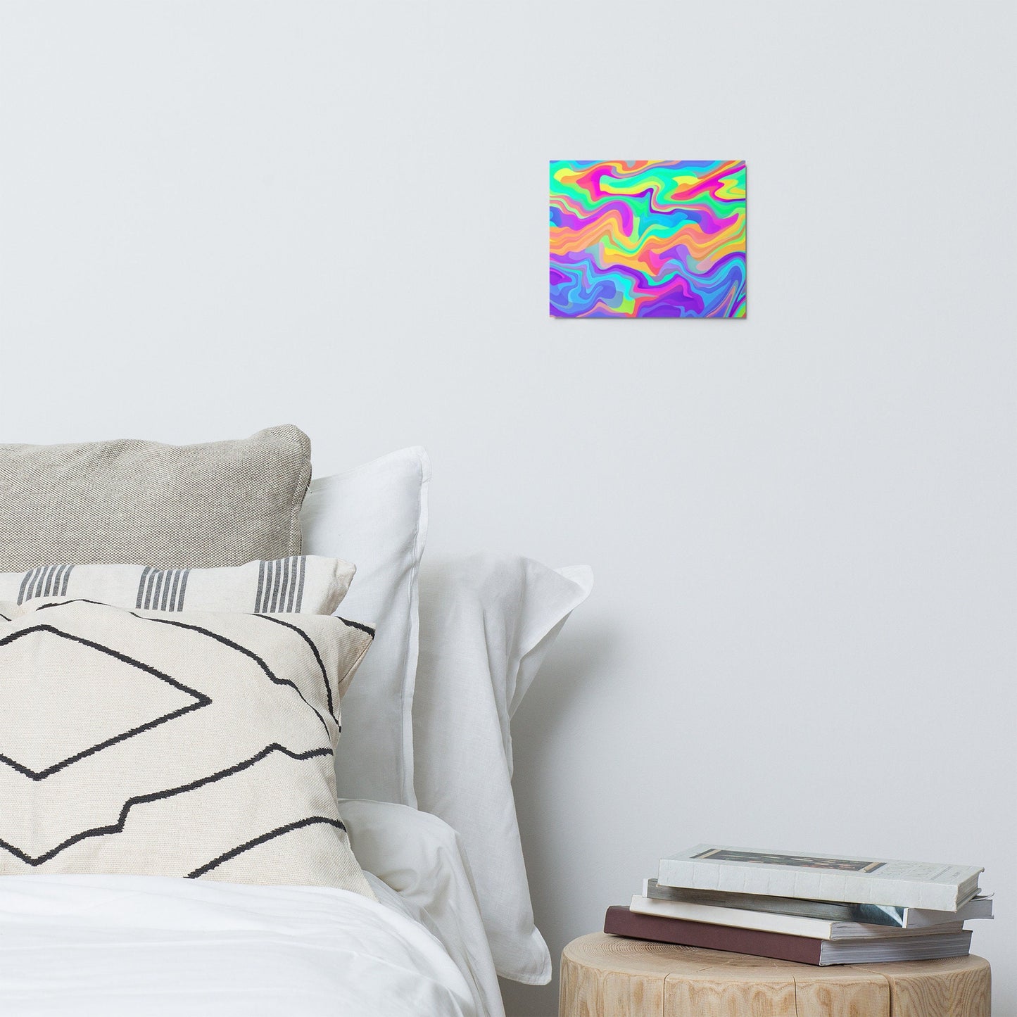 Prismatic Flow Metal prints