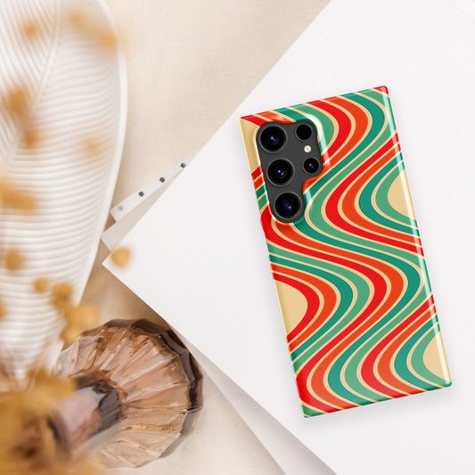 Vintage Waves Snap case for Samsung®