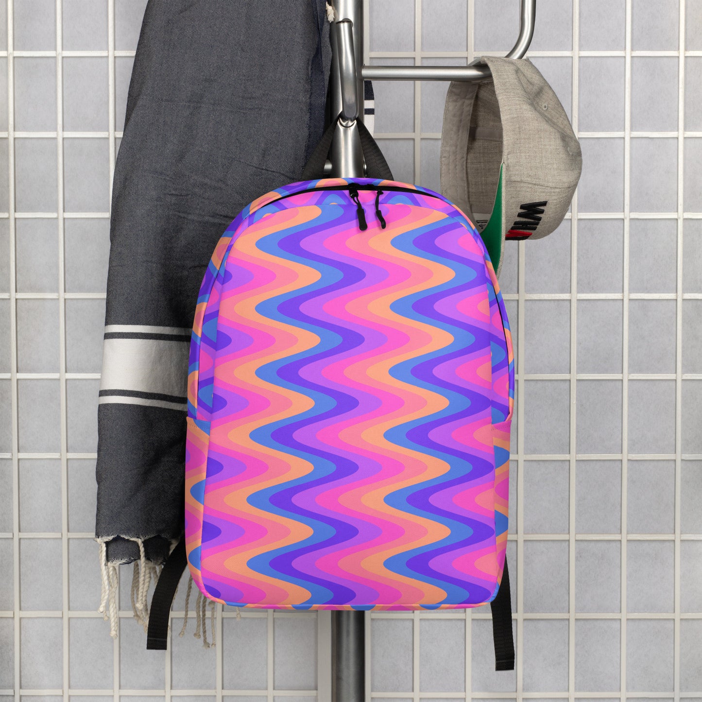 Sunset Dream Waves Minimalist Backpack