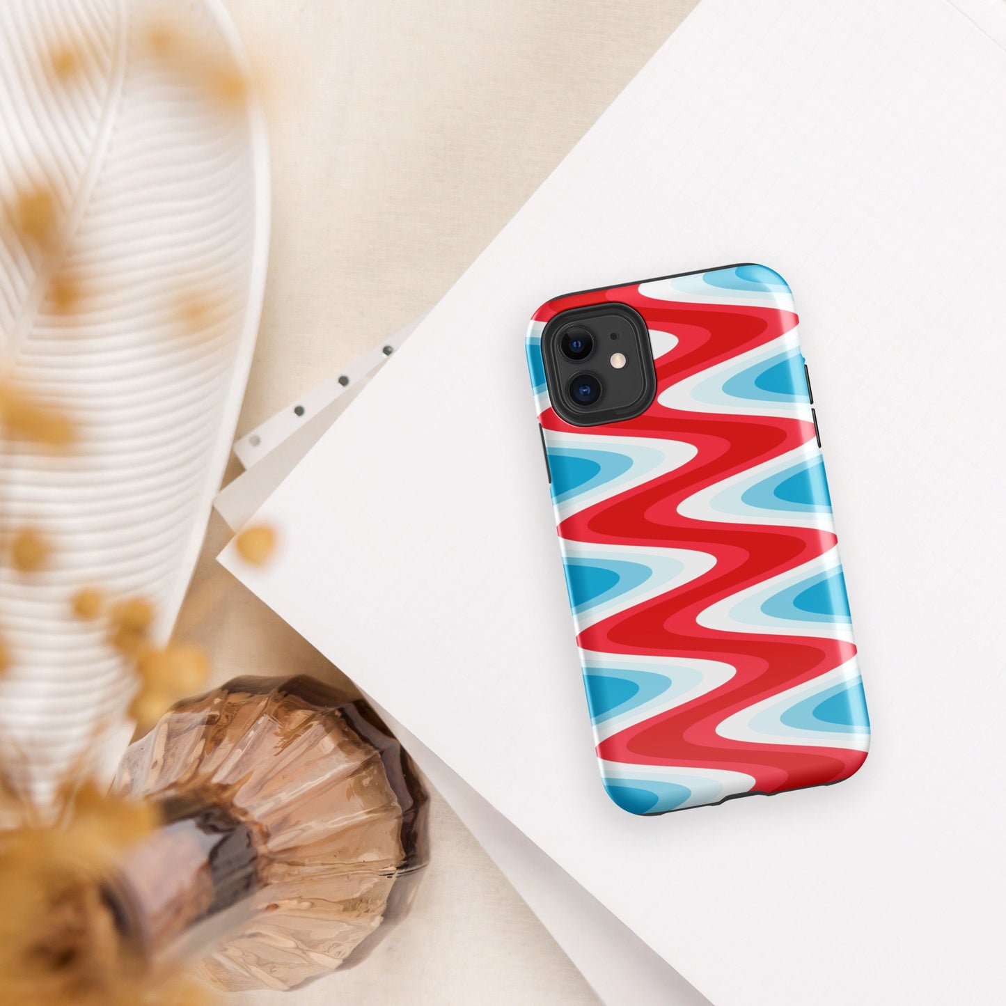 Rocket Pop Waves Tough Case for iPhone®