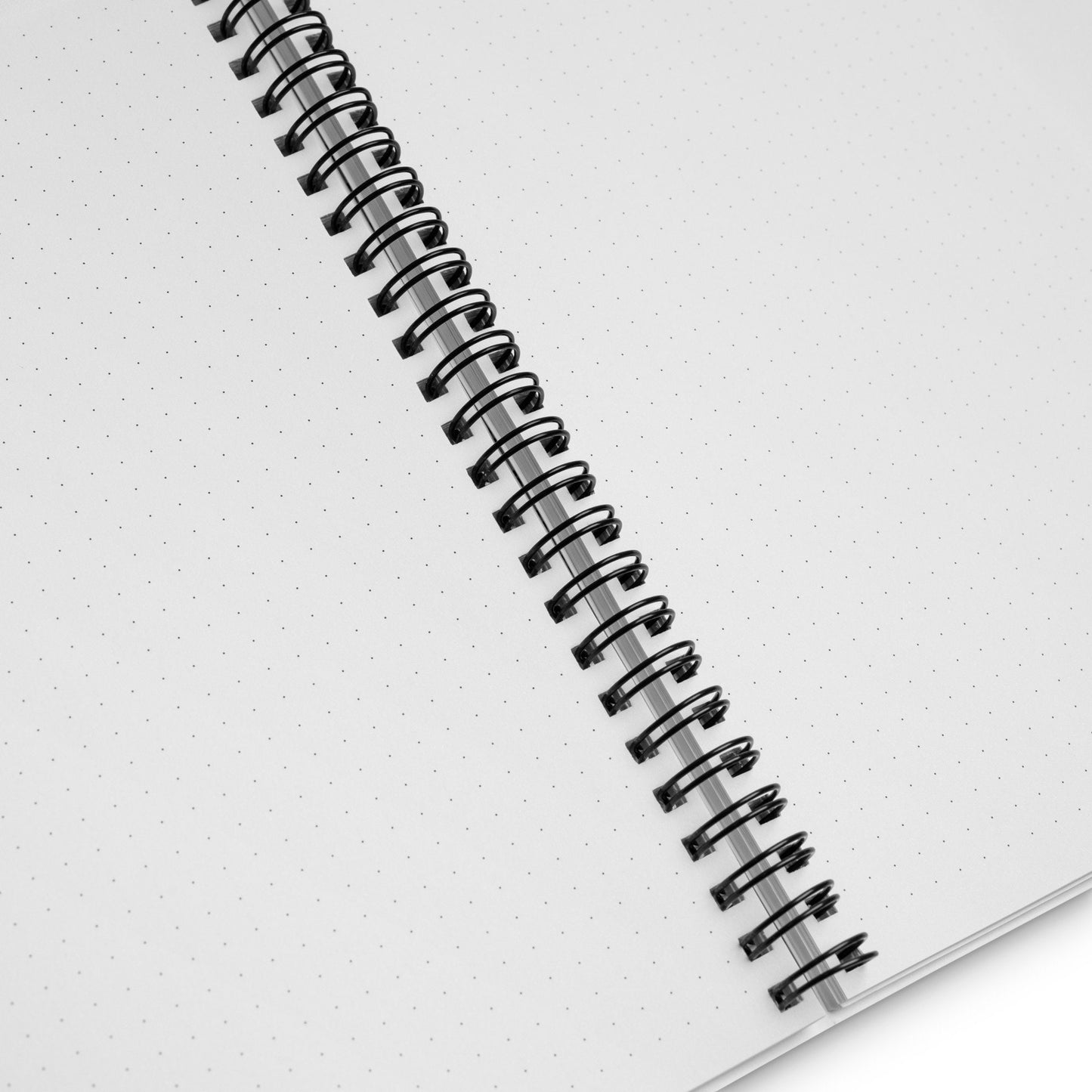Sort of Neon Rainbow Waves Spiral notebook