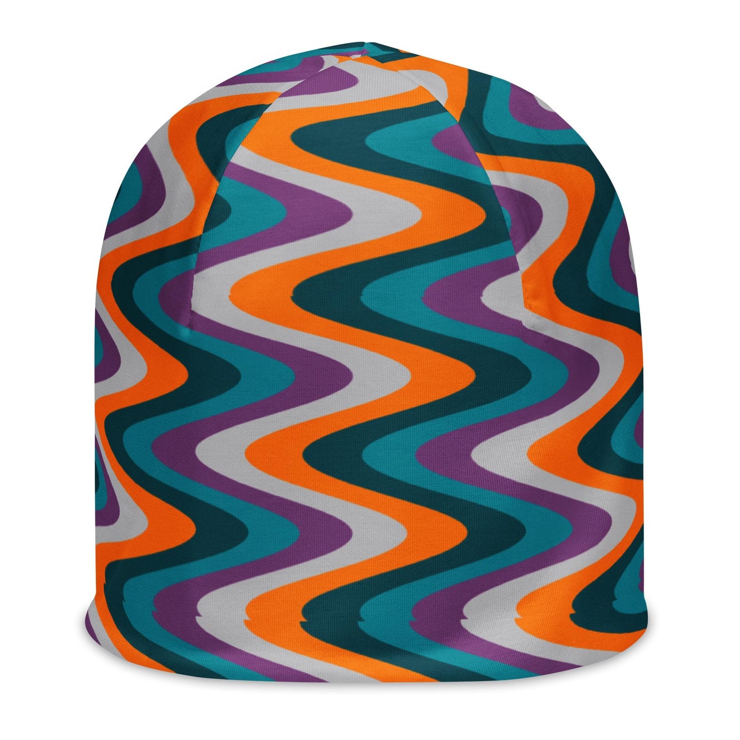 Mystic Waves All-Over Print Beanie