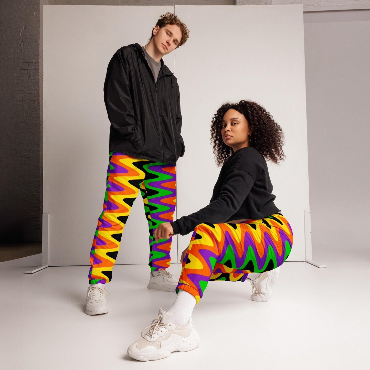 Ghostly Glow Unisex track pants
