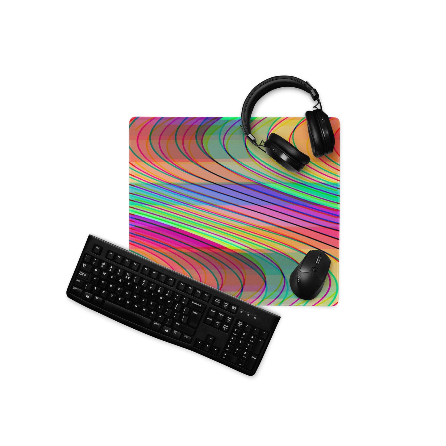 All Colors Double Vision gaming mouse pad