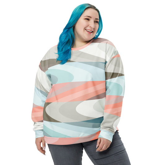 Cottage Core Waves Unisex Sweatshirt