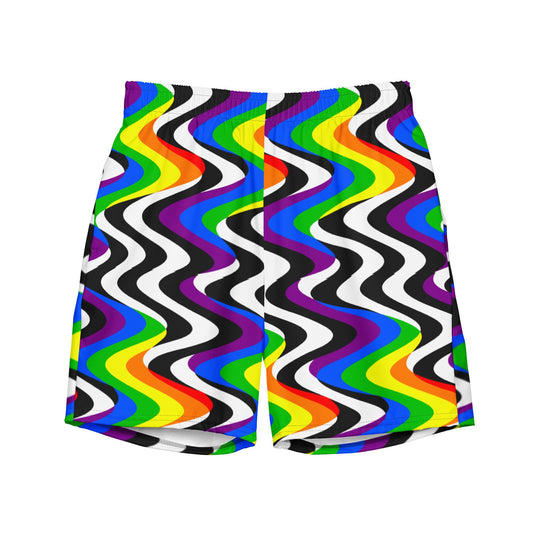 Ally Pride Flag Men's swim trunks